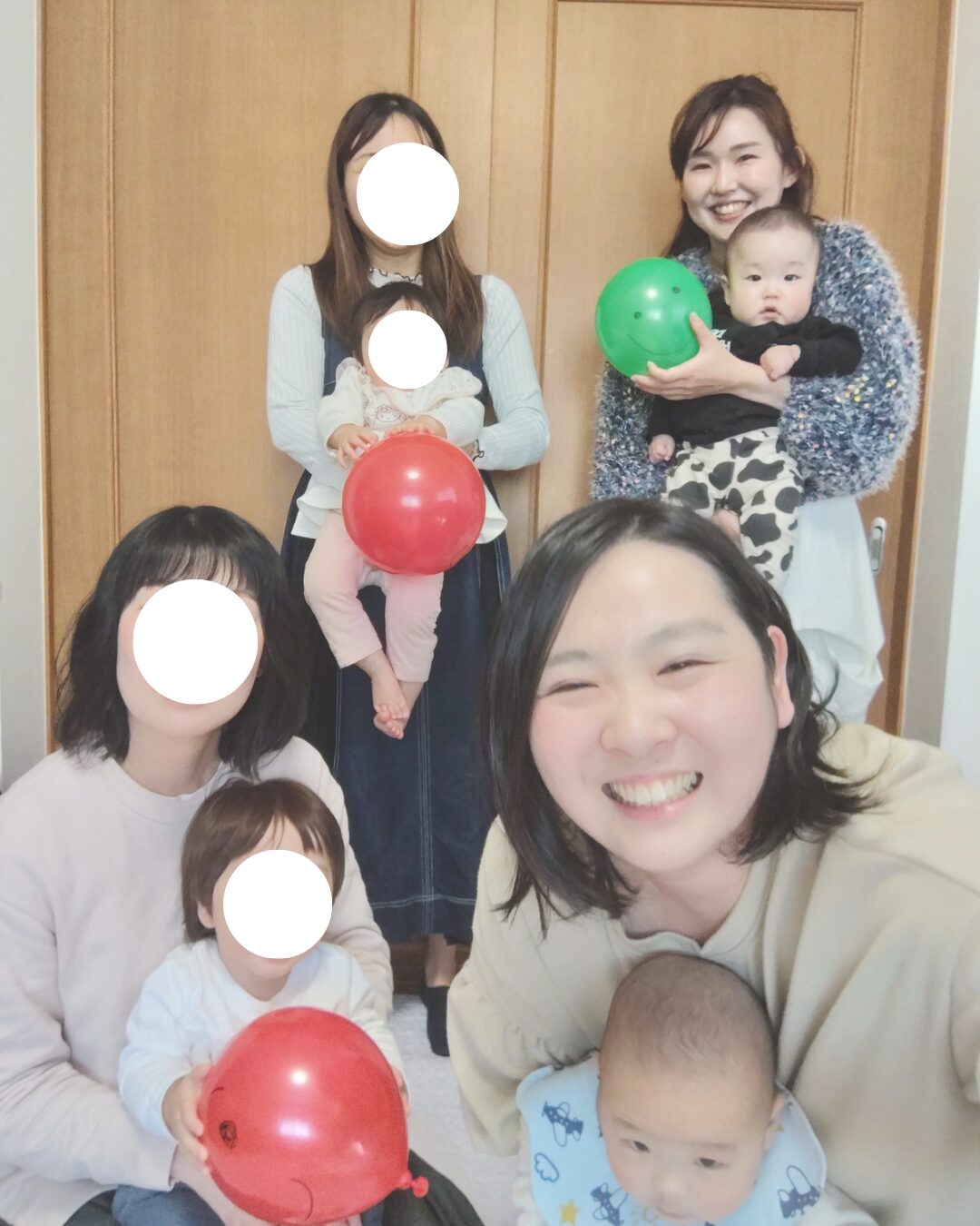 ベビーマッサージ定期レッスン最終日